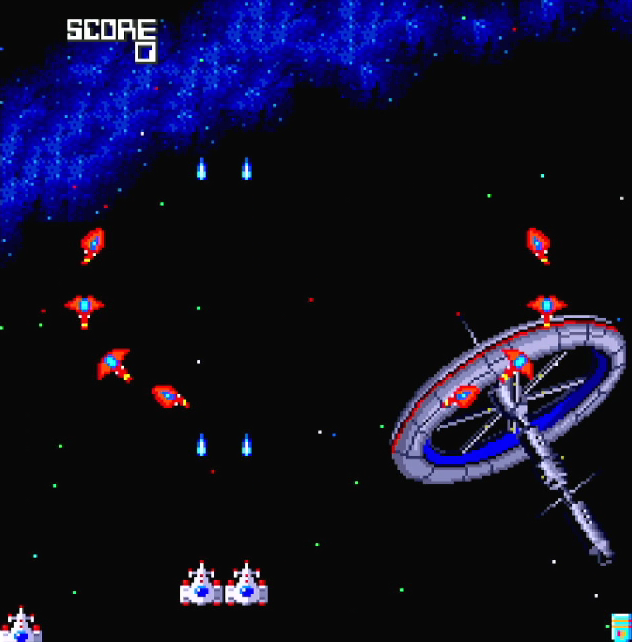 ギャラガ'88_デュアルファイター